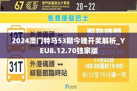 2024年今晚澳门特马,探索澳门特马，今晚2024年的无限魅力与机遇